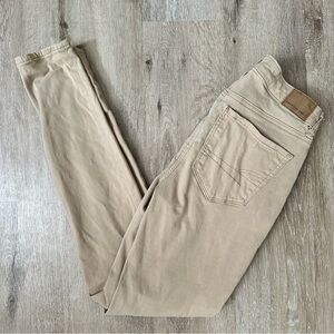 American Eagle Outfitters Tan Jeggings